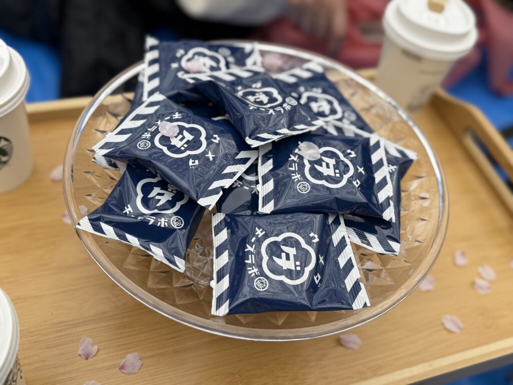 チーズラボクッキーを盛りつけた写真
